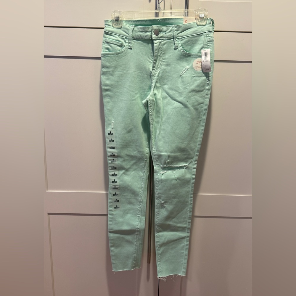 Old Navy Mint Green Women's Skinny Jeans